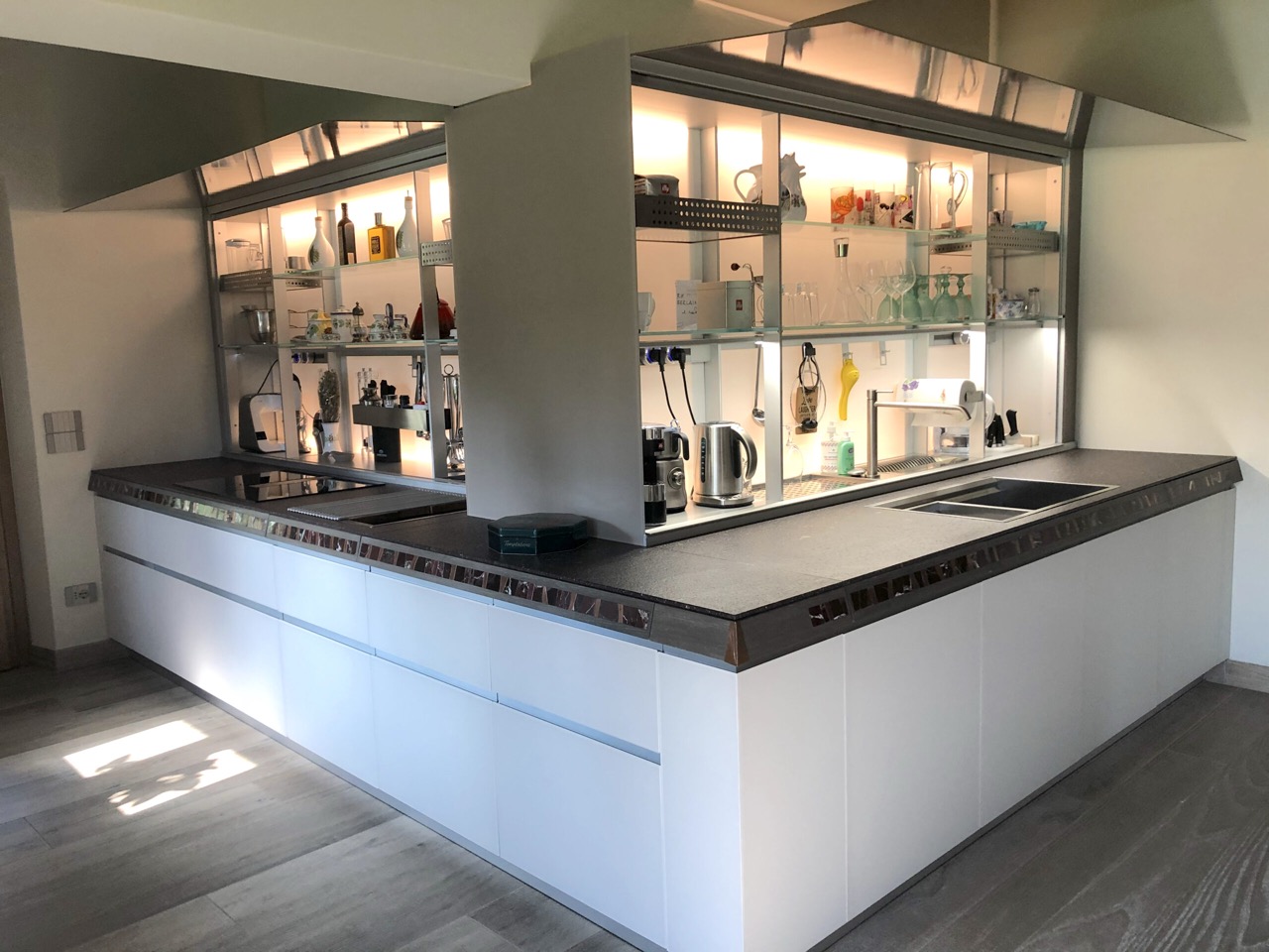 Valcucine New Logica system Vitrum @Cetona (SI)